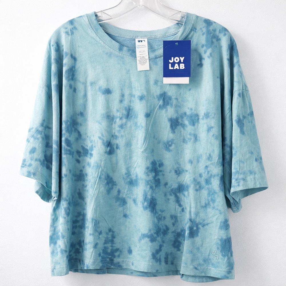 NWT Joy lab tie dye slightly cropped shirt